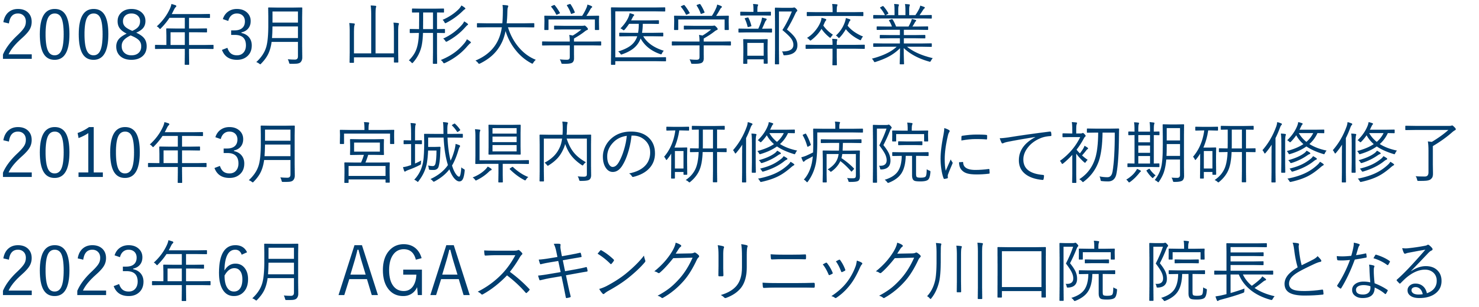 川口院院長の経歴